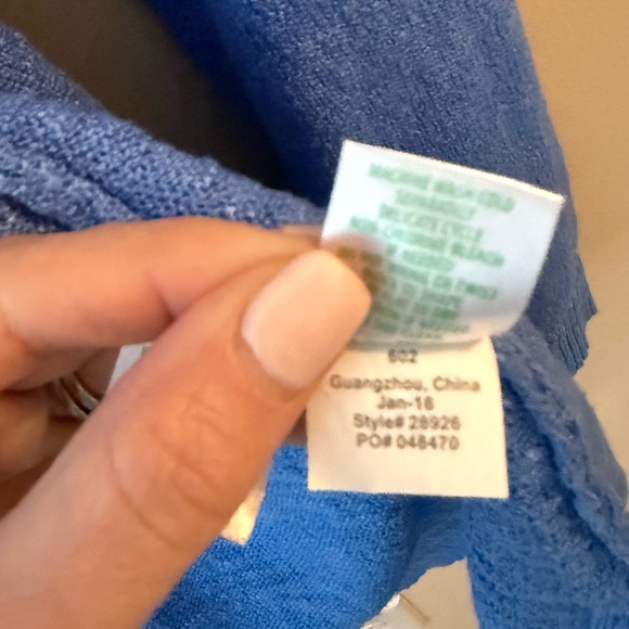 Lilly Pulitzer Ariela Cardigan blue size Small - Picture 6 of 7